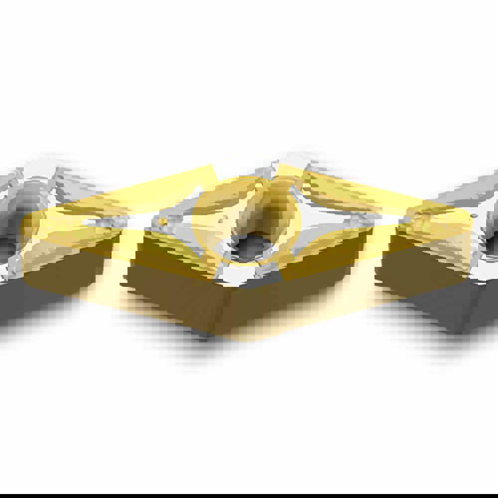 Turning Inserts; Relief Angle: 0 ; Corner Radius (Decimal Inch): 0.0160 ; Included Angle: 35.0 ; Manufacturer Grade: TT8115B ; Coating/Finish: TiCN; Al2O3; TiN ; Wiper Edge: No